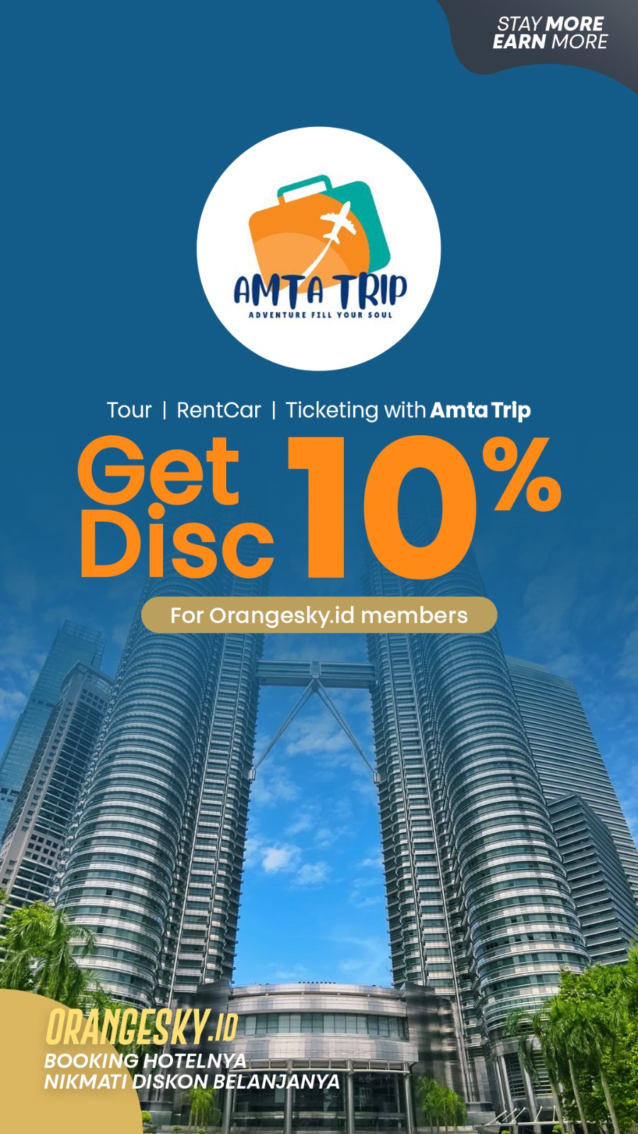 GET 10% DISCOUNT FOR ORANGESKY.ID MEMBER!